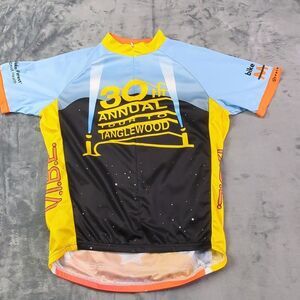Primal Cycling Jersey Mens‎ Sz L Tanglewood Wrangler Multicolor Rear Pockets